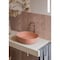 Ruvati 19-inch Sedona Clay Pink epiStone Solid Surface Bathroom Vessel Sink RVB2119TL - alternate 7